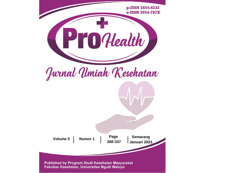					View Vol. 5 No. 1 (2023): Pro Health Jurnal Ilmiah Kesehatan, January 2023
				